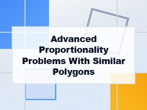 Solving Complex Scale Problems with Similar Polygons